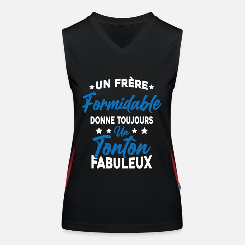 Un Frère Formidable - Un Tonton Fabuleux Débardeur respirant contrasté Femme