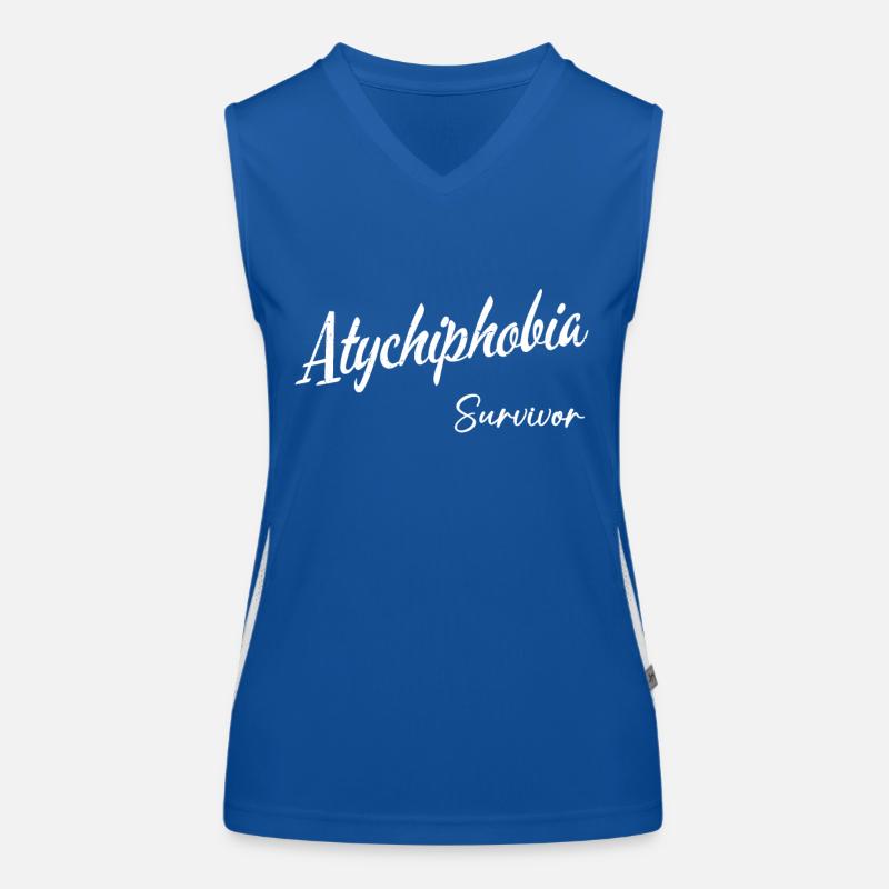 Atychiphobia Survivor Women's Functional Contrast Tank Top