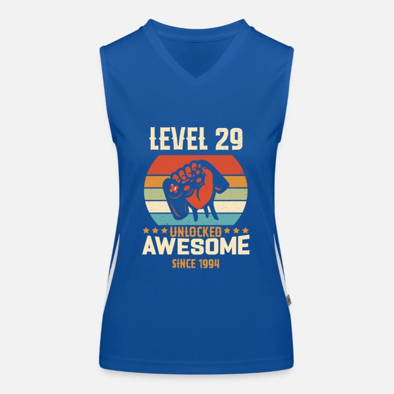 Level 29 komplettes Geburtstagsgeschenk von 1994 Funktionelles Kontrast-Tank Top für Frauen