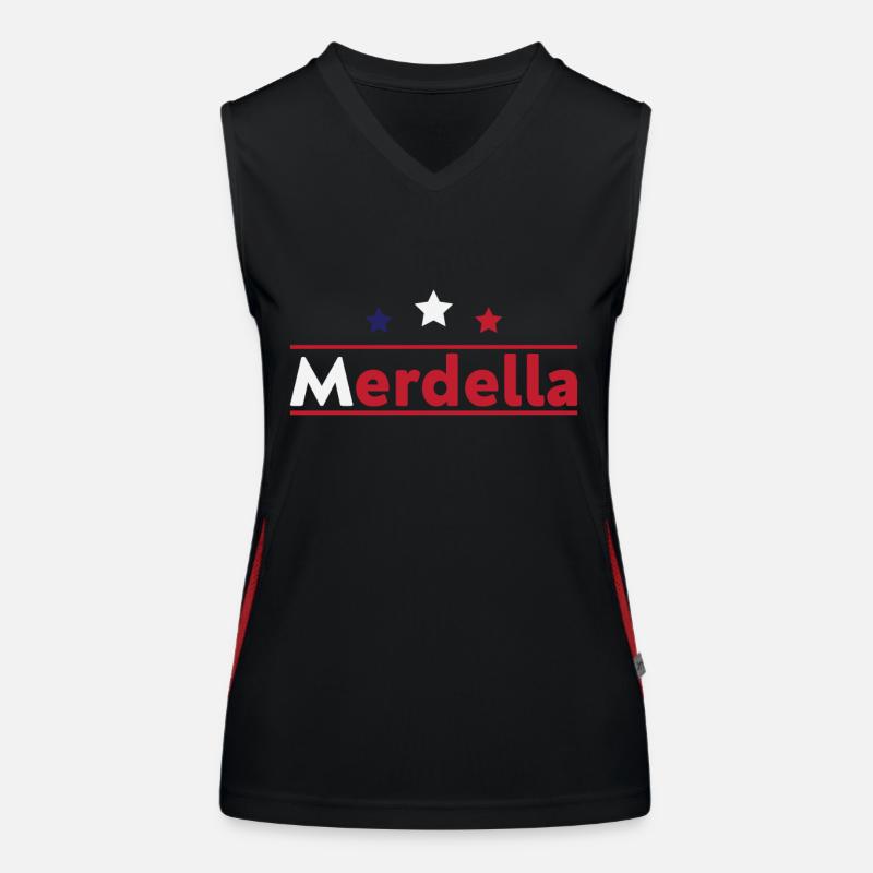 Merdella Funktionelles Kontrast-Tank Top für Frauen