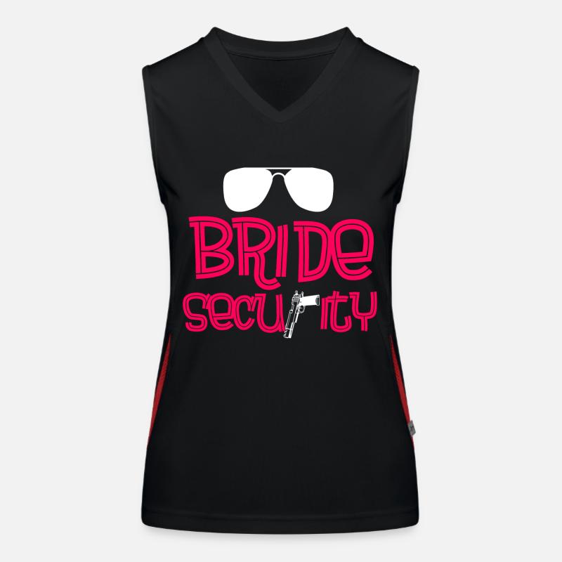 Sécurité de la mariée Débardeur respirant contrasté Femme