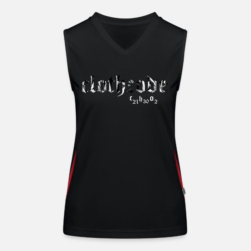 Clothcode THC c21h30o2 Débardeur respirant contrasté Femme