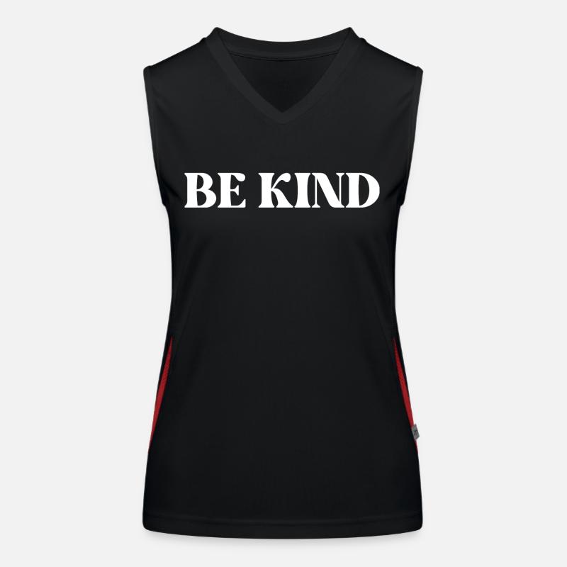 BE KIND Women's Functional Contrast Tank Top