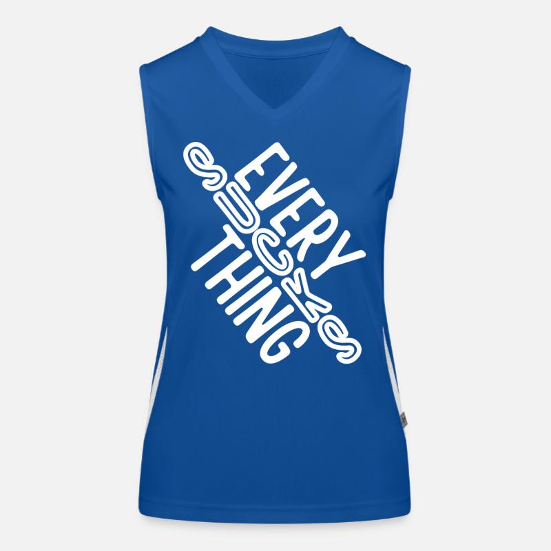 Everything sucks - or does it??? Women's Functional Contrast Tank Top