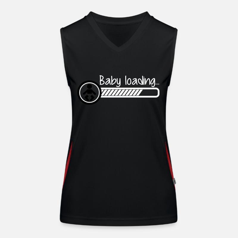 baby loading Débardeur respirant contrasté Femme