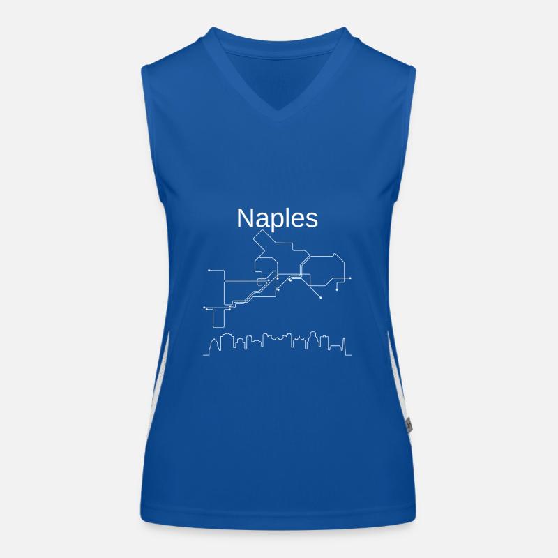Neapel Funktionelles Kontrast-Tank Top für Frauen