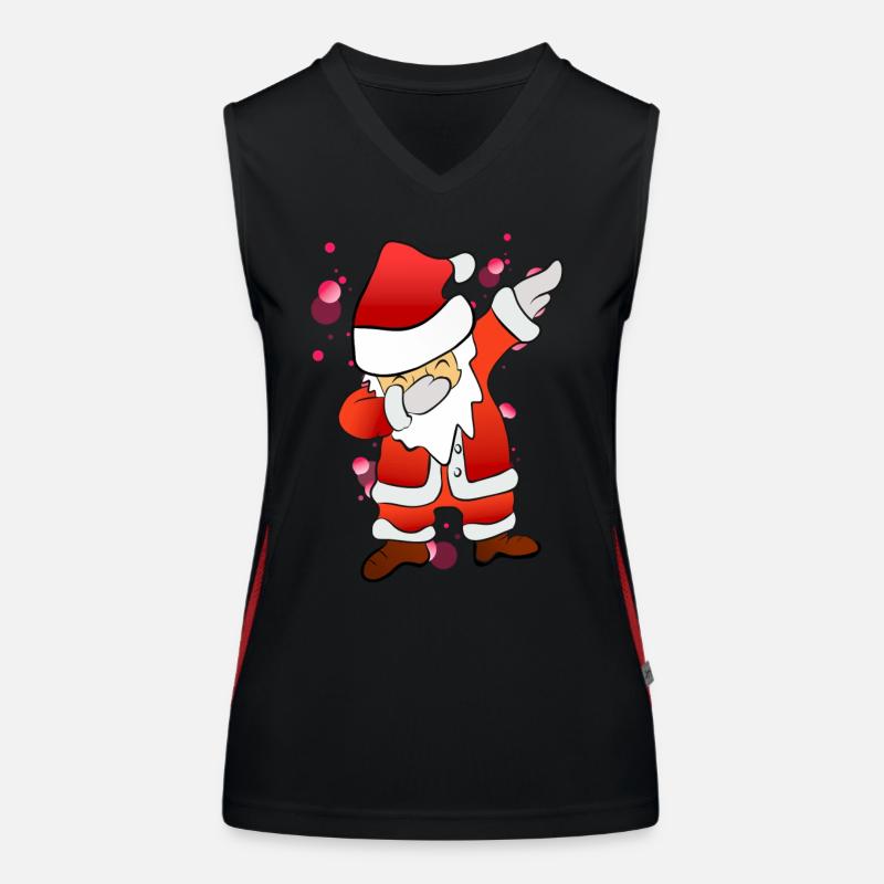 Dabbing Nicholas Women's Functional Contrast Tank Top