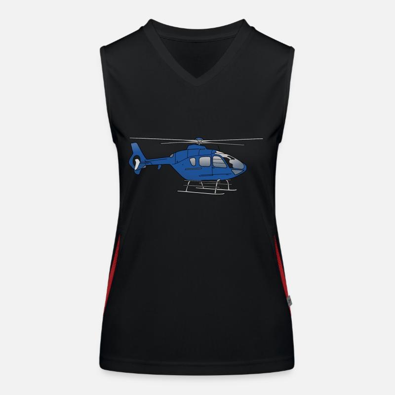 hélicoptère Débardeur respirant contrasté Femme