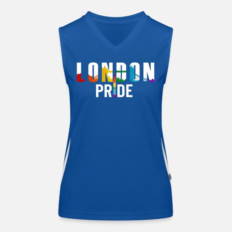 LONDON PRIDE Women's Functional Contrast Tank Top