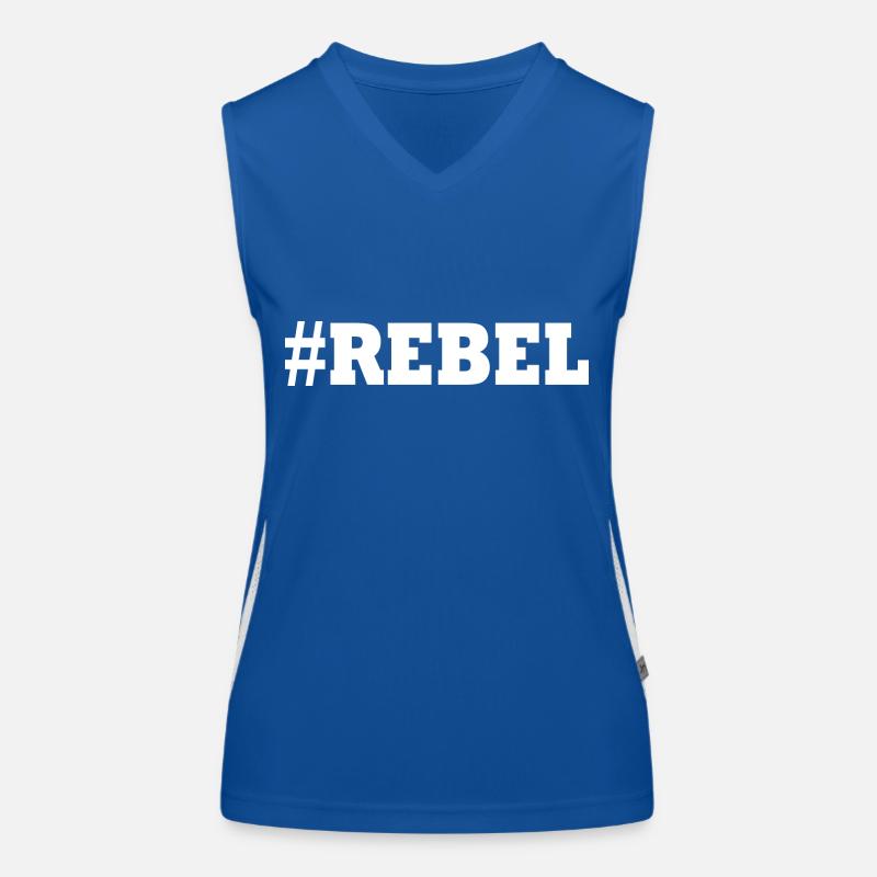 Rebell Funktionelles Kontrast-Tank Top für Frauen