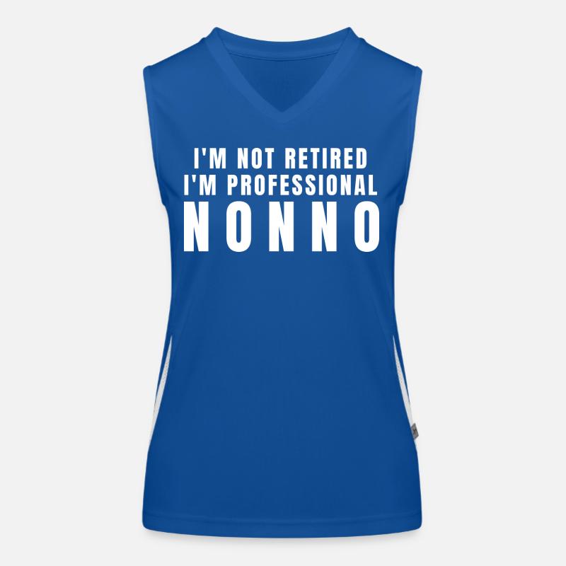 Nonno. Nonno Geschenk Funktionelles Kontrast-Tank Top für Frauen