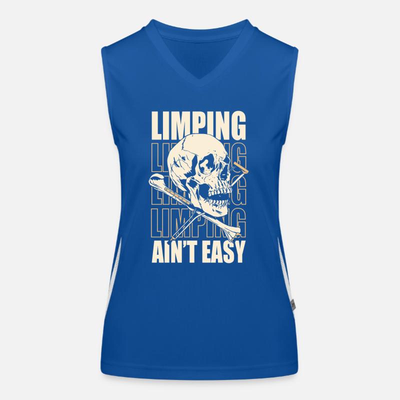 Rétablissez-vous Pied cassé Os cassé Débardeur respirant contrasté Femme