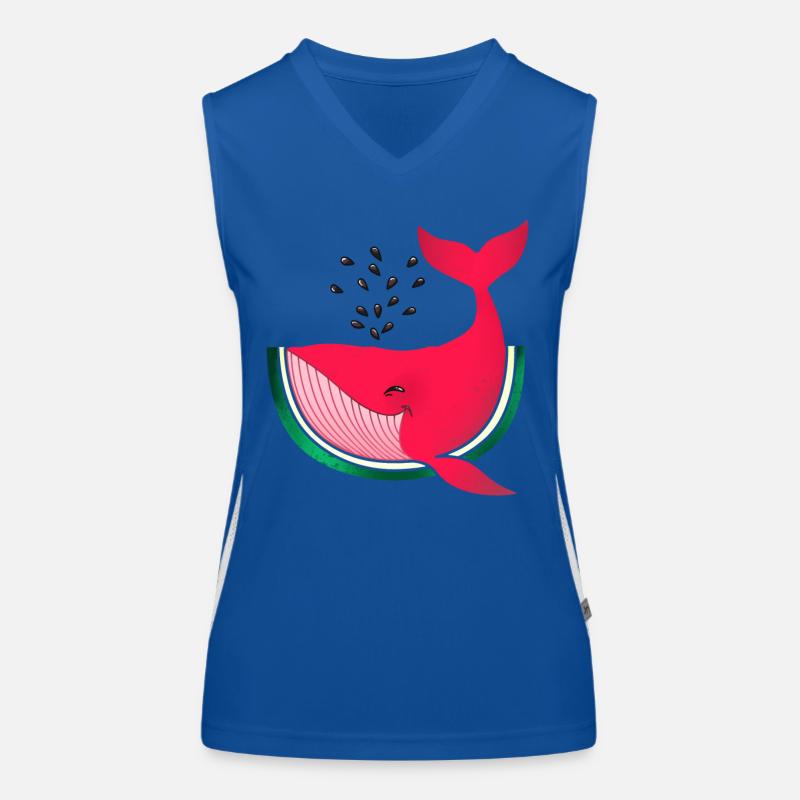 Fruit de melon d’eau Débardeur respirant contrasté Femme