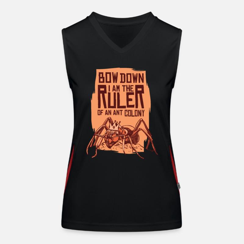 Ants insects ant Women's Functional Contrast Tank Top