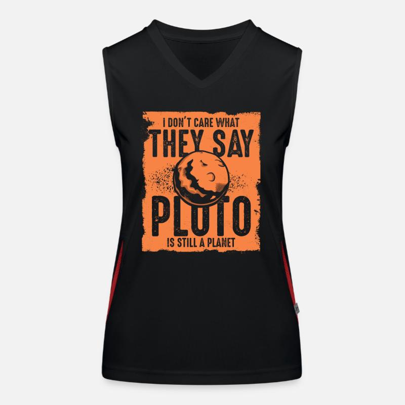 Planet Solar System Astronomy Space Women's Functional Contrast Tank Top