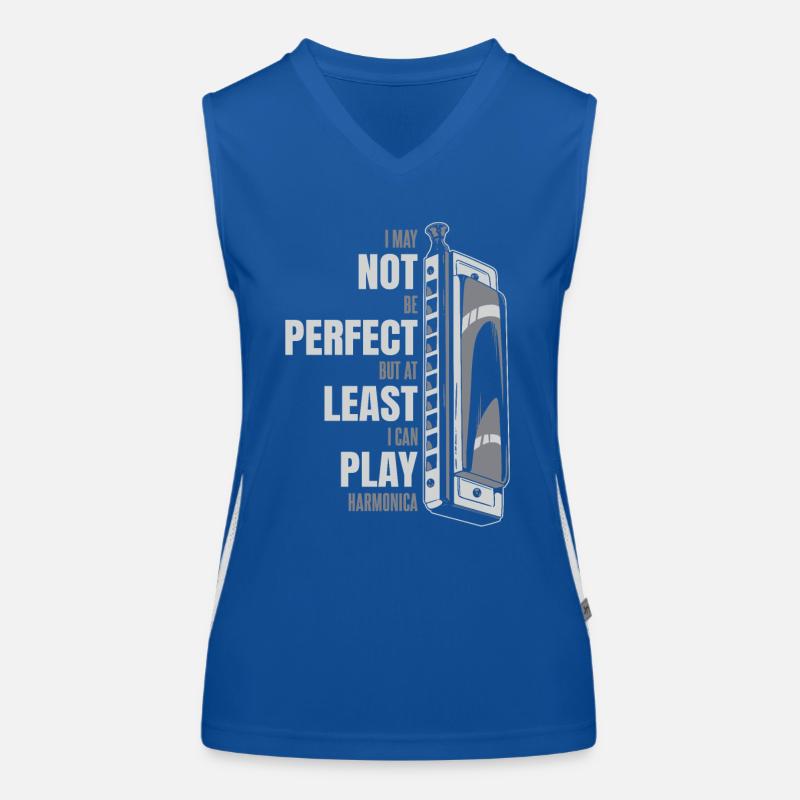 Harmonica Harmonica Musique Instrument Débardeur respirant contrasté Femme