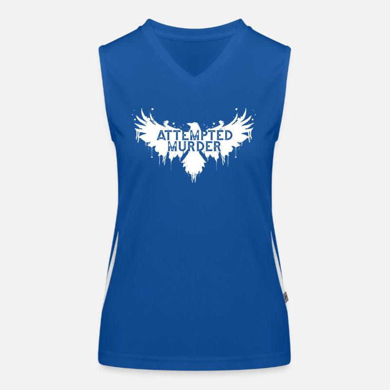Raven Crow Crow Bird Animal Women's Functional Contrast Tank Top
