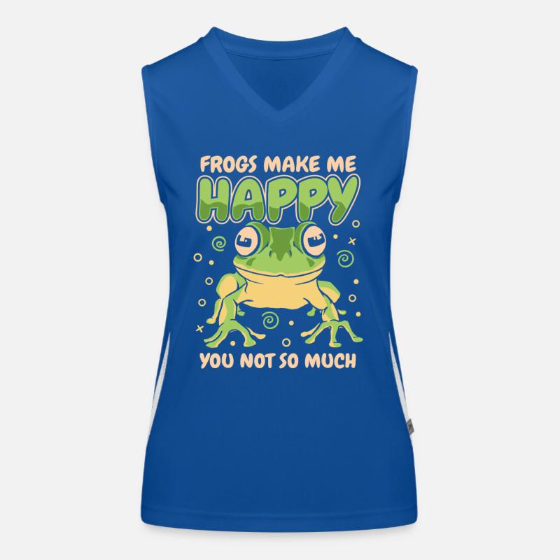Crapaud grenouille Débardeur respirant contrasté Femme