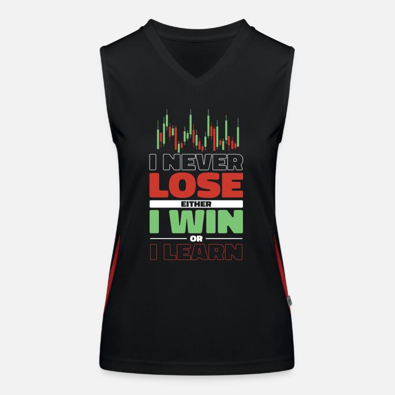 Stock Trading Trader Exchange Trading Stocks Women's Functional Contrast Tank Top