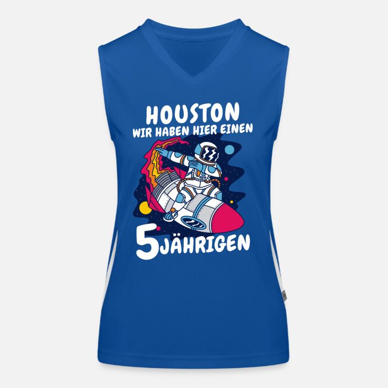 Geburtstagsgeschenk 5 Jahre Geburtstagskind Funktionelles Kontrast-Tank Top für Frauen