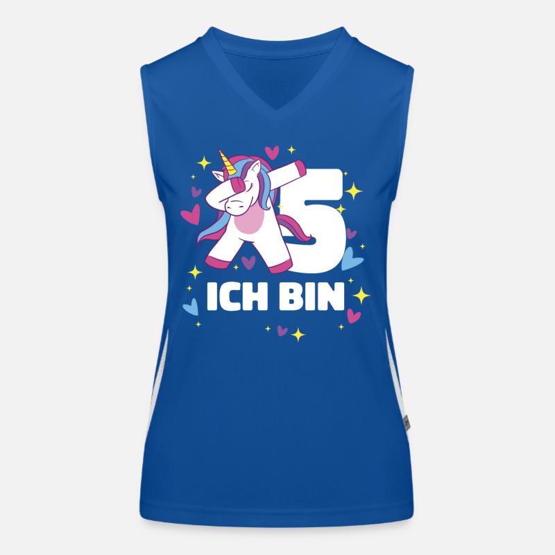 Geburtstagsgeschenk 5 Jahre Geburtstagskind Funktionelles Kontrast-Tank Top für Frauen