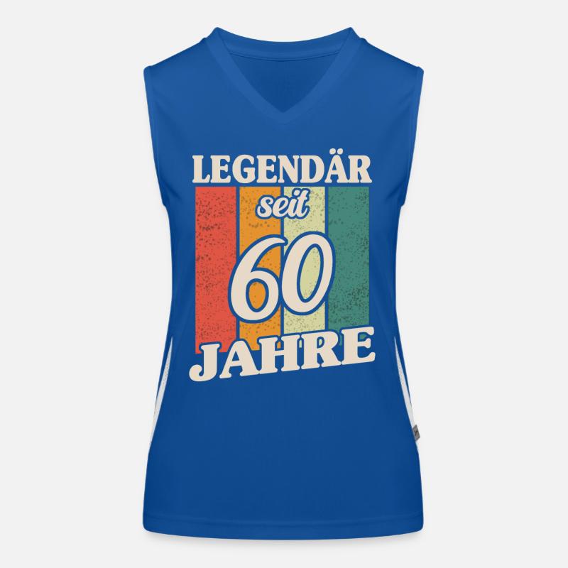 Geschenk 60 Jahre Geburtstagskind Funktionelles Kontrast-Tank Top für Frauen