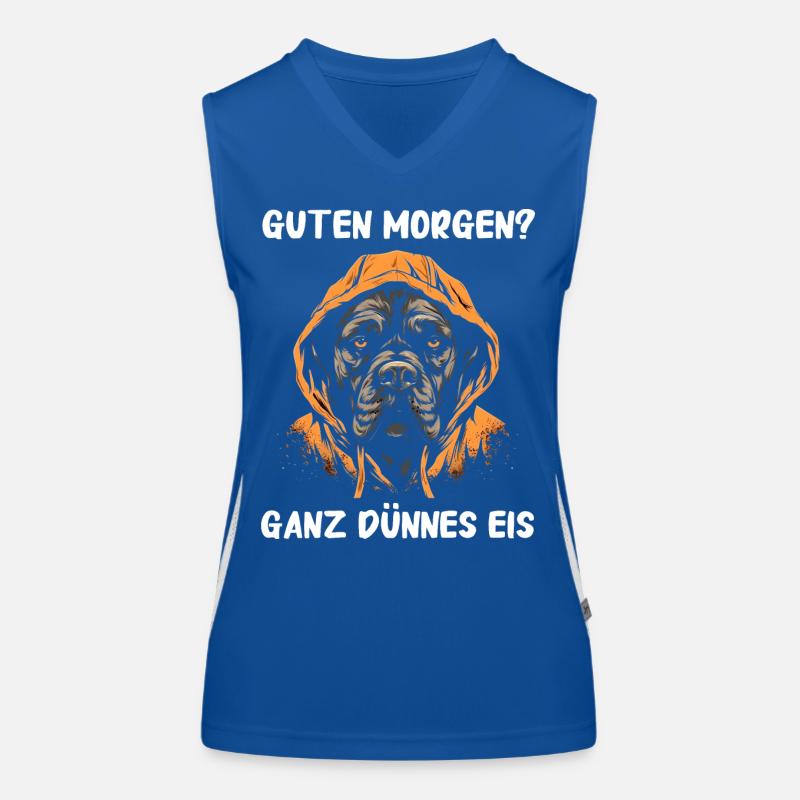 Cane Corso Italiano Hund Funktionelles Kontrast-Tank Top für Frauen