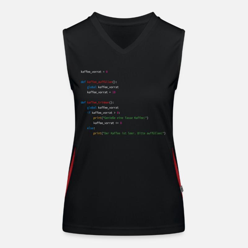 Programmer Computer Scientist Nerd Software Engineer Women's Functional Contrast Tank Top