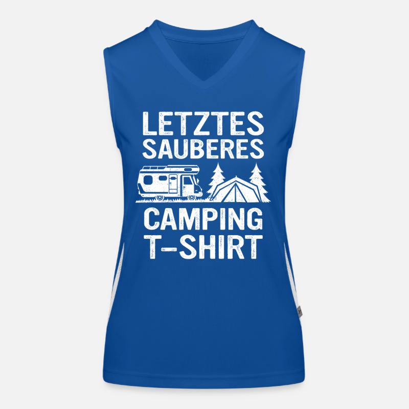 Camping Wohnwagen Camper Funktionelles Kontrast-Tank Top für Frauen