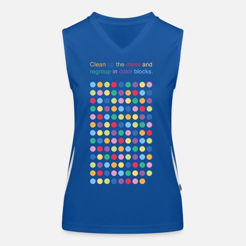 Circle Play Women's Functional Contrast Tank Top