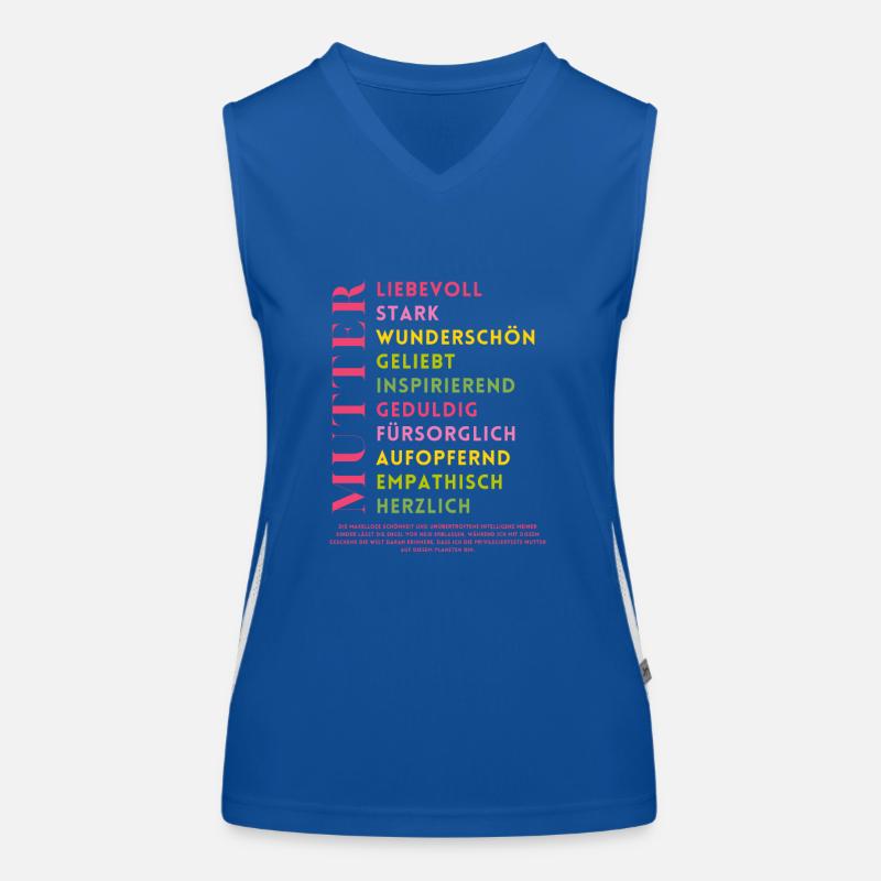 Tolle Mutter von Geschwistern - Muttertag Funktionelles Kontrast-Tank Top für Frauen