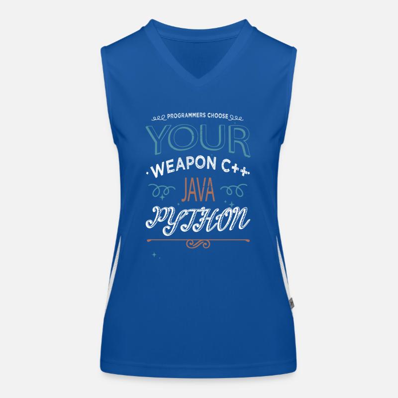 Backend Developer Women's Functional Contrast Tank Top