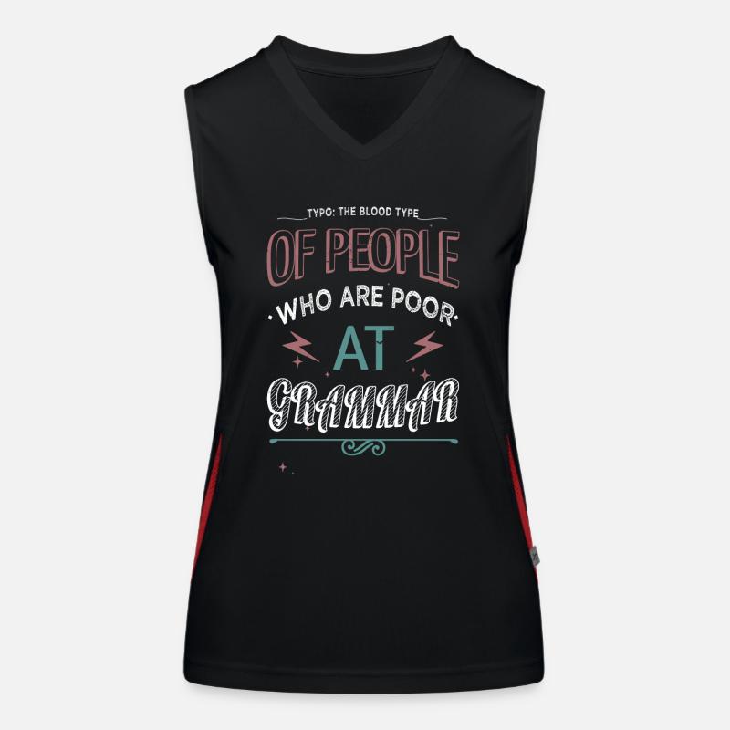 Novelist Article Contentwriter Novel Present Idea Women's Functional Contrast Tank Top