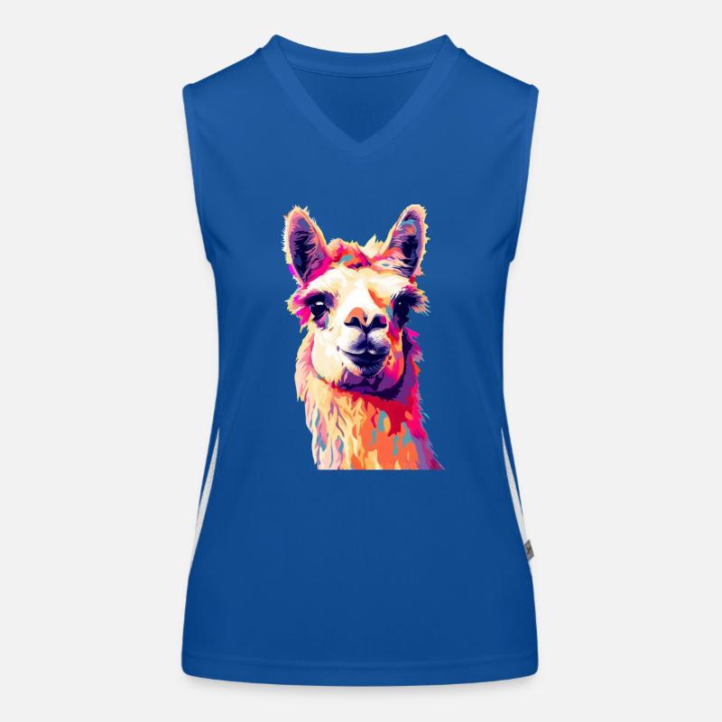 Lama Funktionelles Kontrast-Tank Top für Frauen