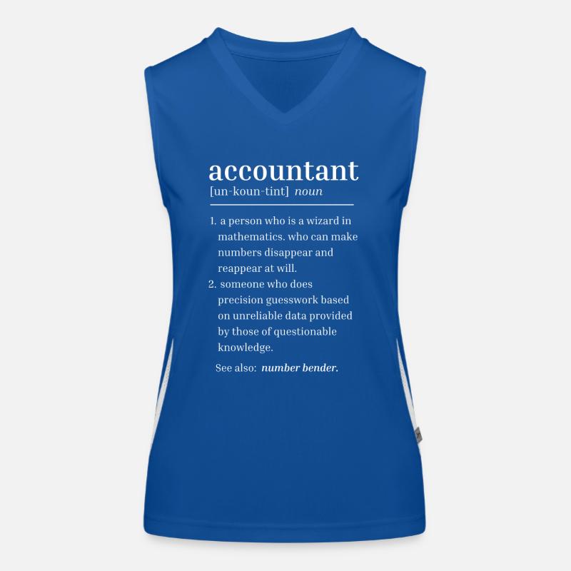 comptable Débardeur respirant contrasté Femme