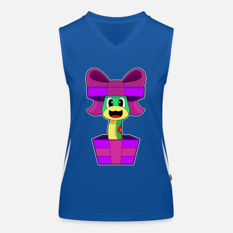 Forfait de Noël serpent Débardeur respirant contrasté Femme