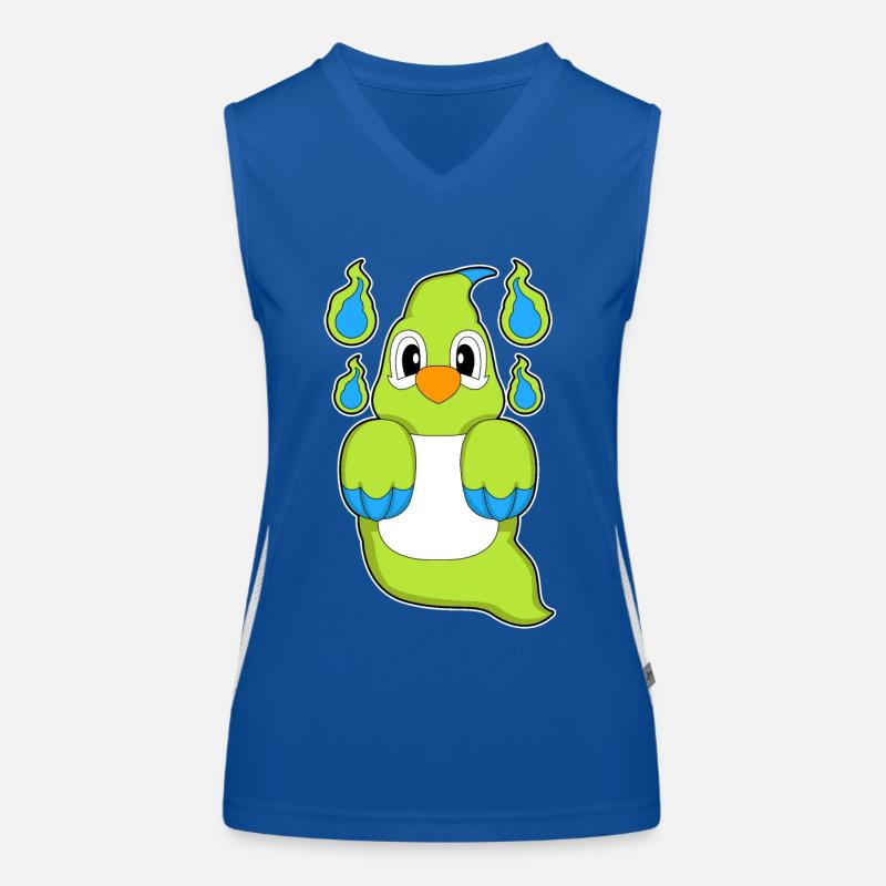 Fantôme perroquet Débardeur respirant contrasté Femme