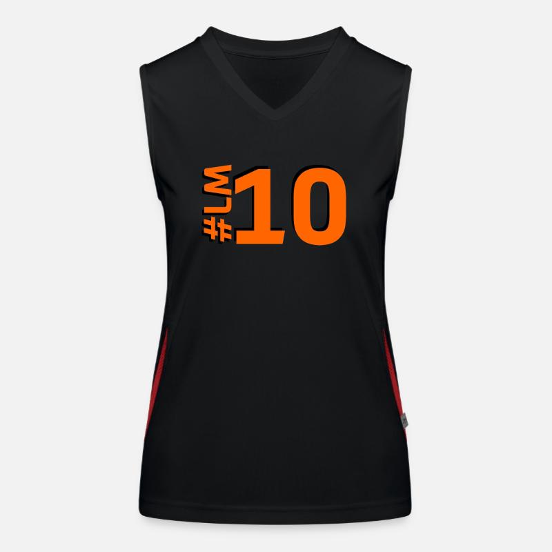 LM10-KARTON Funktionelles Kontrast-Tank Top für Frauen