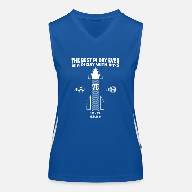 Der beste Pi-Tag aller Zeiten ist ein Pi-Tag mit IFT-3 von Funktionelles Kontrast-Tank Top für Frauen