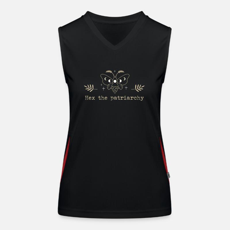 Hex the patriarchy Women's Functional Contrast Tank Top