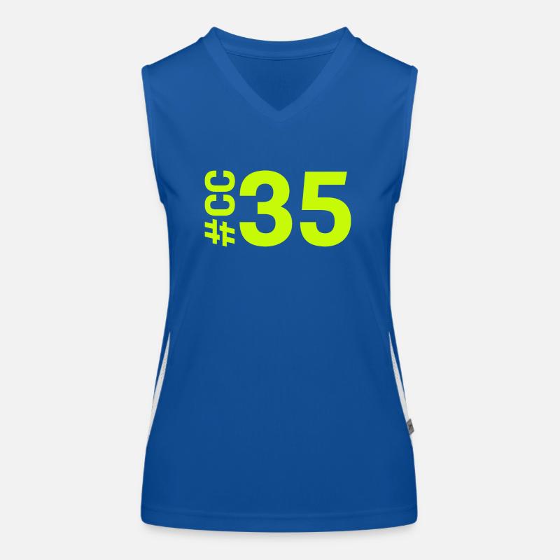 CC35-KARTON Funktionelles Kontrast-Tank Top für Frauen