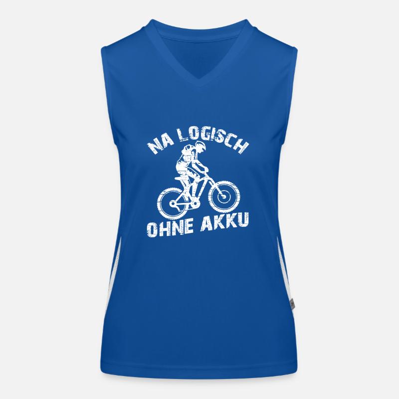 logisch ohne Akku 08 Funktionelles Kontrast-Tank Top für Frauen