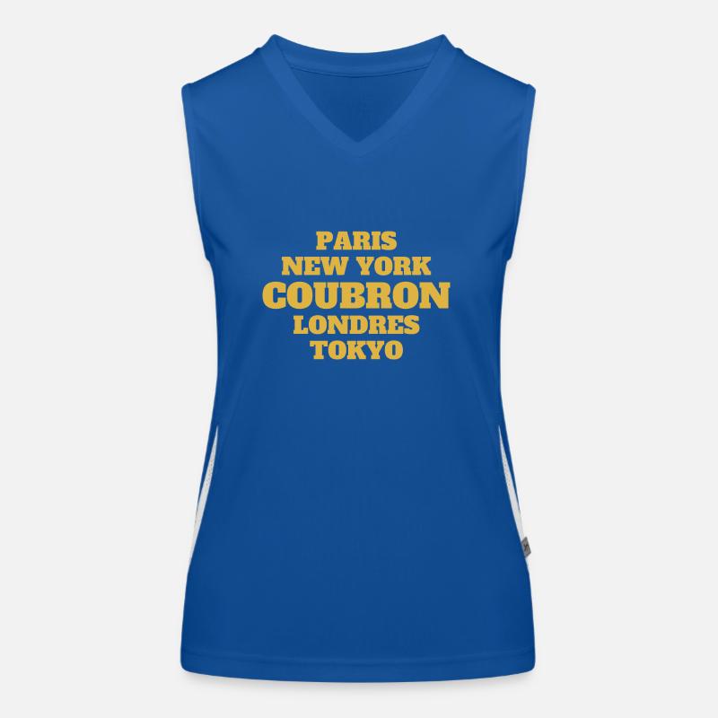 Coubron - Unique streets, unique style. Débardeur respirant contrasté Femme
