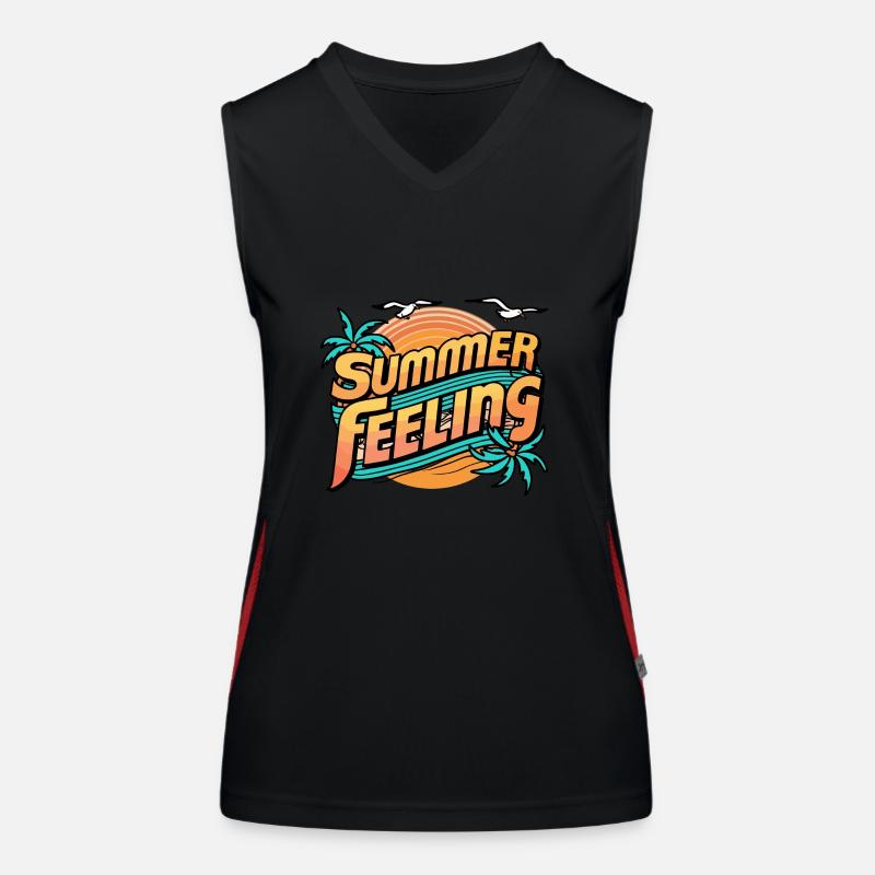 Summer feeling Women's Functional Contrast Tank Top