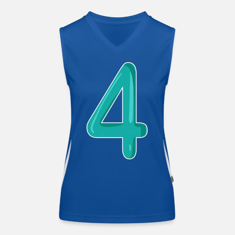 4 Women's Functional Contrast Tank Top