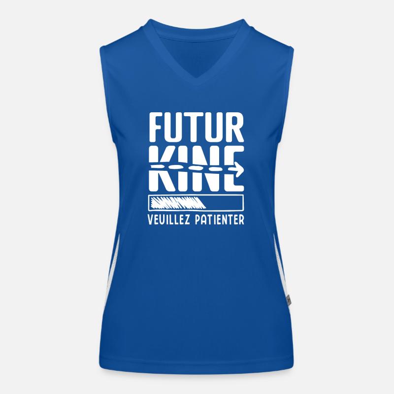 Future KINE- Gift Idea PHYSIO Women's Functional Contrast Tank Top