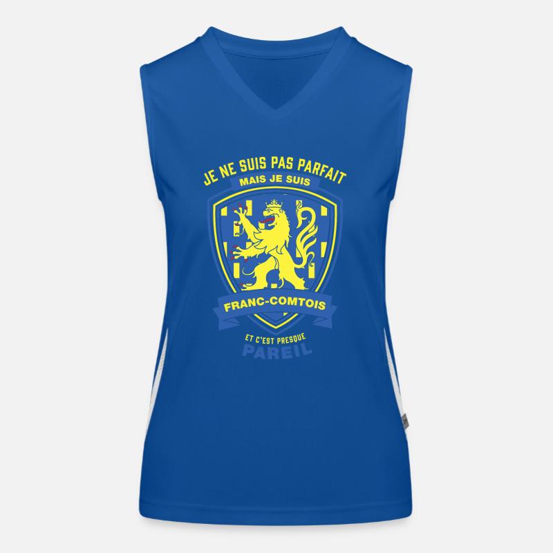 Franc-comtois Parfait Débardeur respirant contrasté Femme