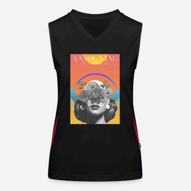 Frau Funktionelles Kontrast-Tank Top für Frauen