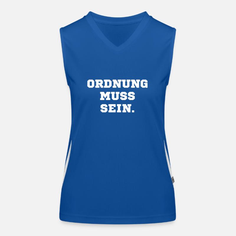Order must be Women's Functional Contrast Tank Top