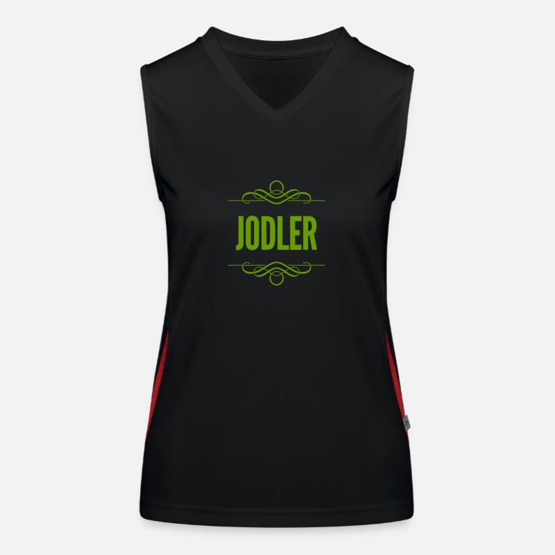 Jodel Funktionelles Kontrast-Tank Top für Frauen